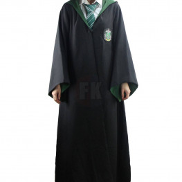 Harry Potter Wizard Robe Cloak Slytherin Size M